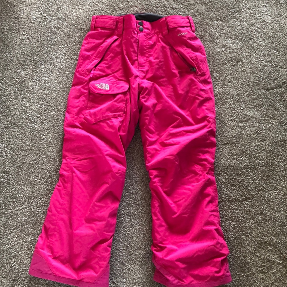 Girls North Face ski pants